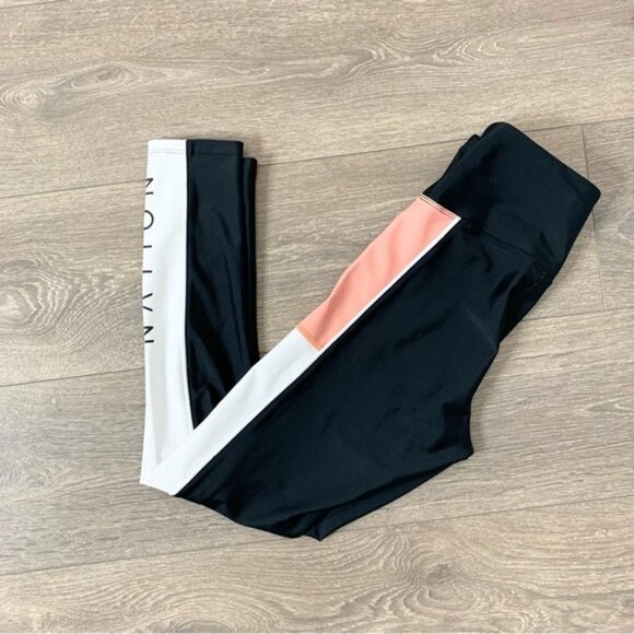 P.E Nation Without Limits Legging High Rise Waist 7/8 length Black Size Small - Picture 2 of 16